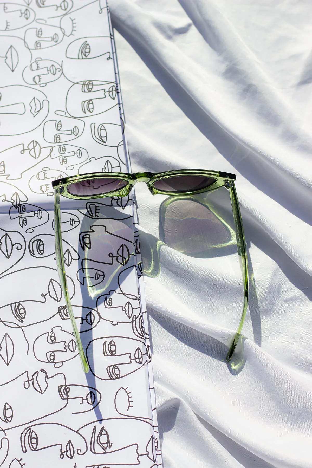 Semi Cat Eye Sunglasses