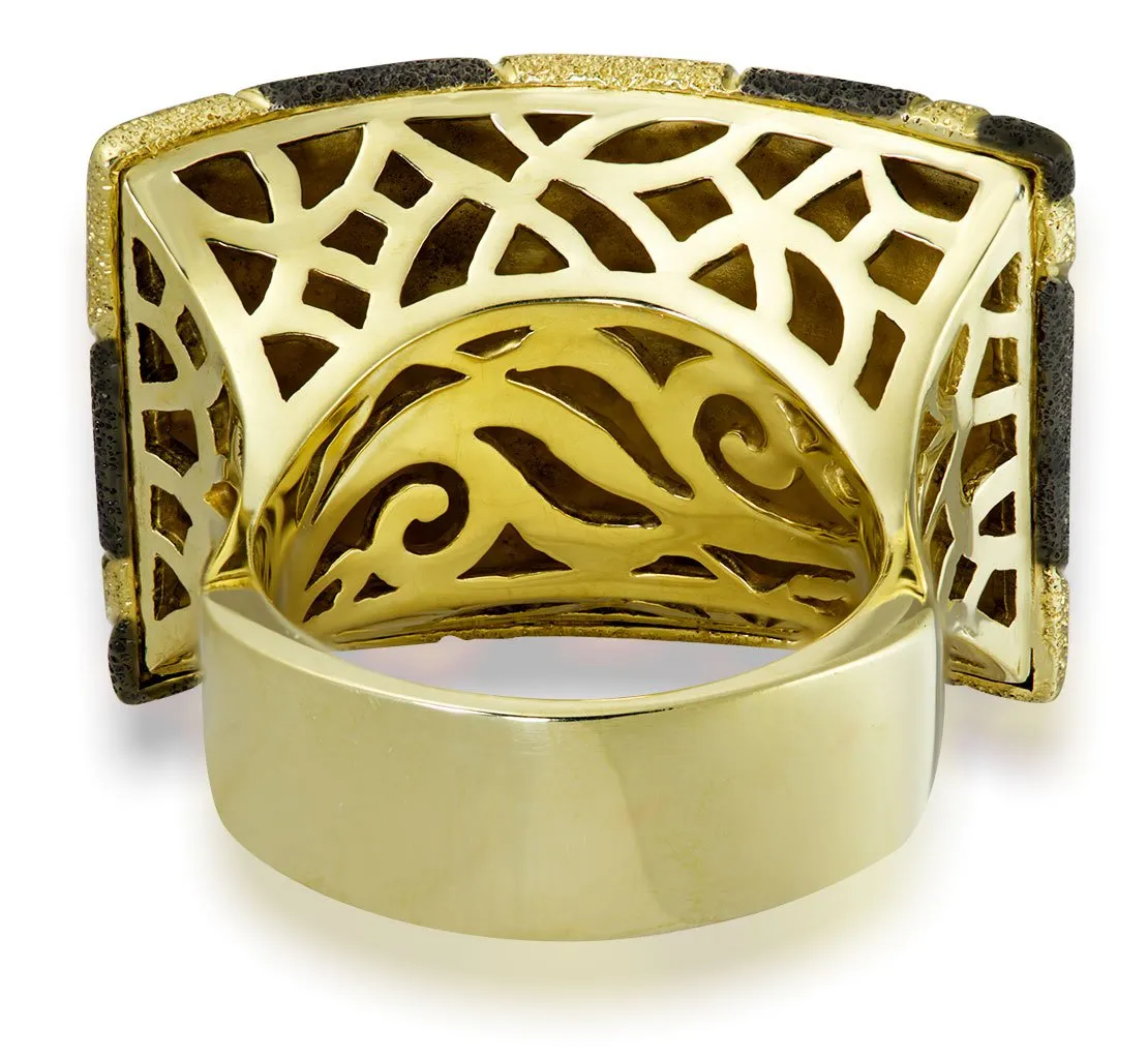 Silver Swirl Ring