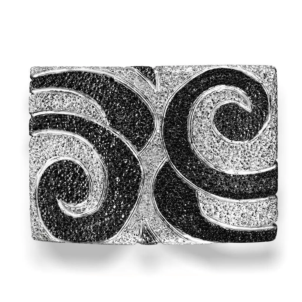 Silver Swirl Ring