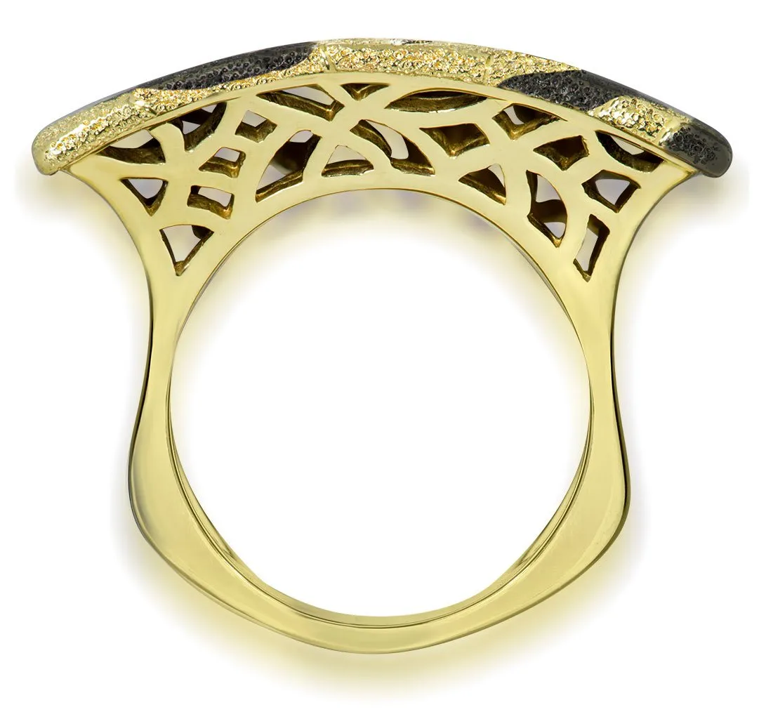 Silver Swirl Ring