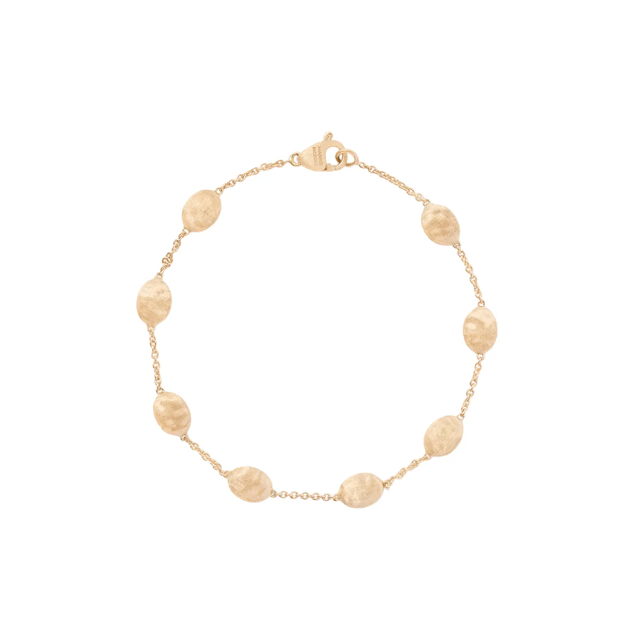 Siviglia 18K Yellow Gold Medium Bead Bracelet