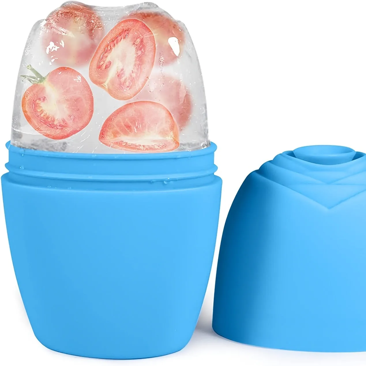 Sky-Blue Facial Ice Roller Mould