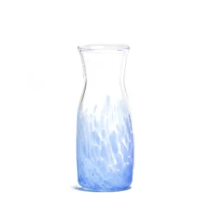 Sky Blue/Transparent Spotted Carafe