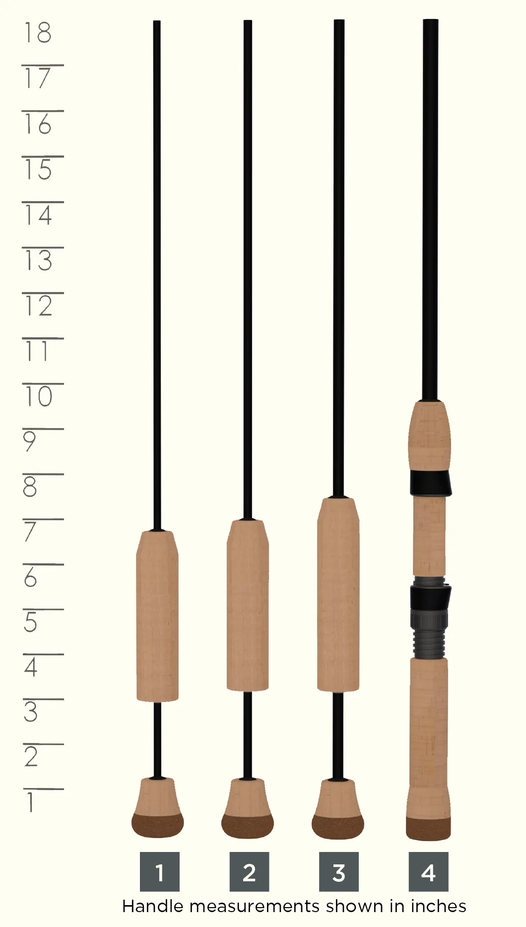 St. Croix Custom Ice Rods