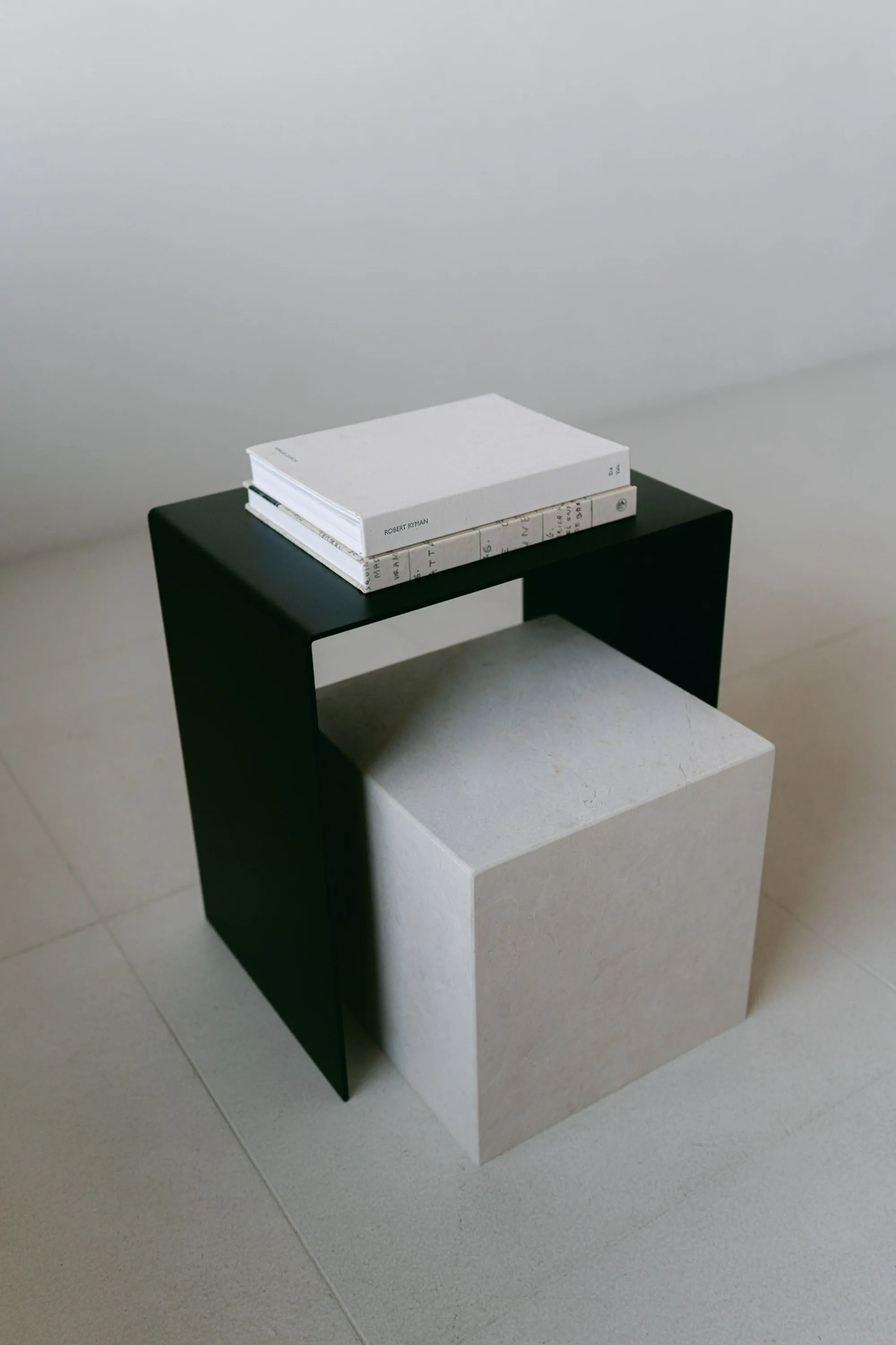 Steel Metal Side Table