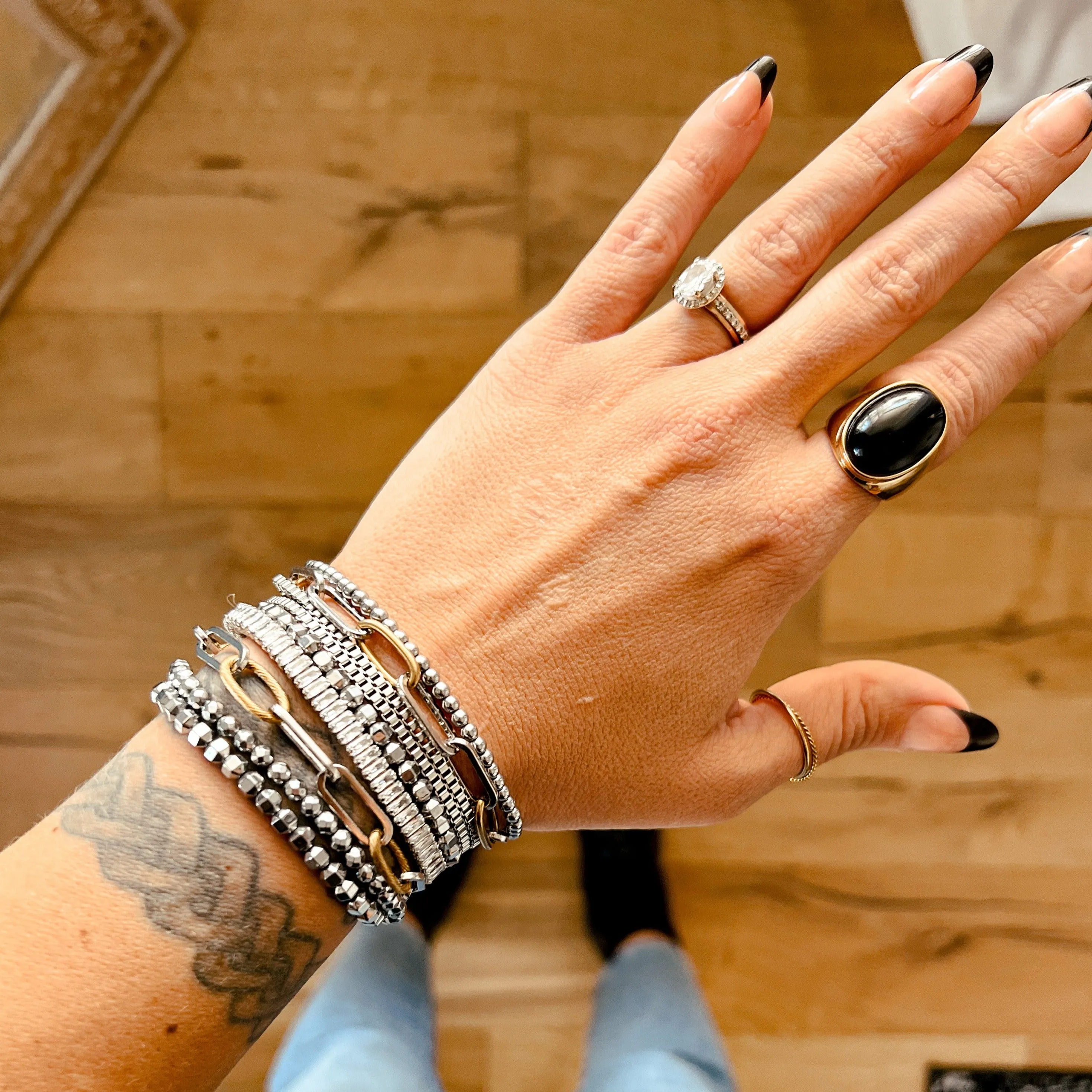 Stephanie Bracelet Stacking Set
