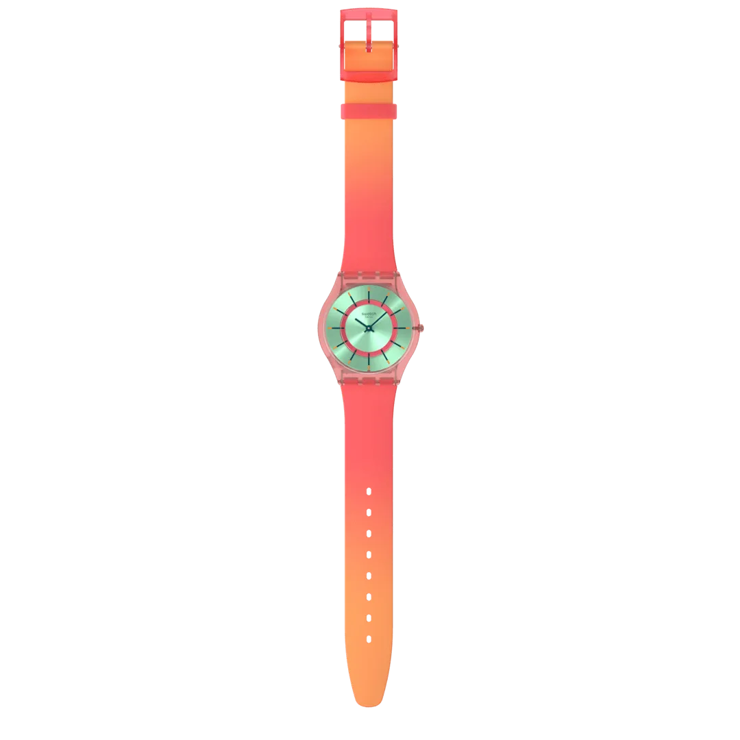 Swatch MINTY MANGO Dream Originals Skin 34mm clock watch