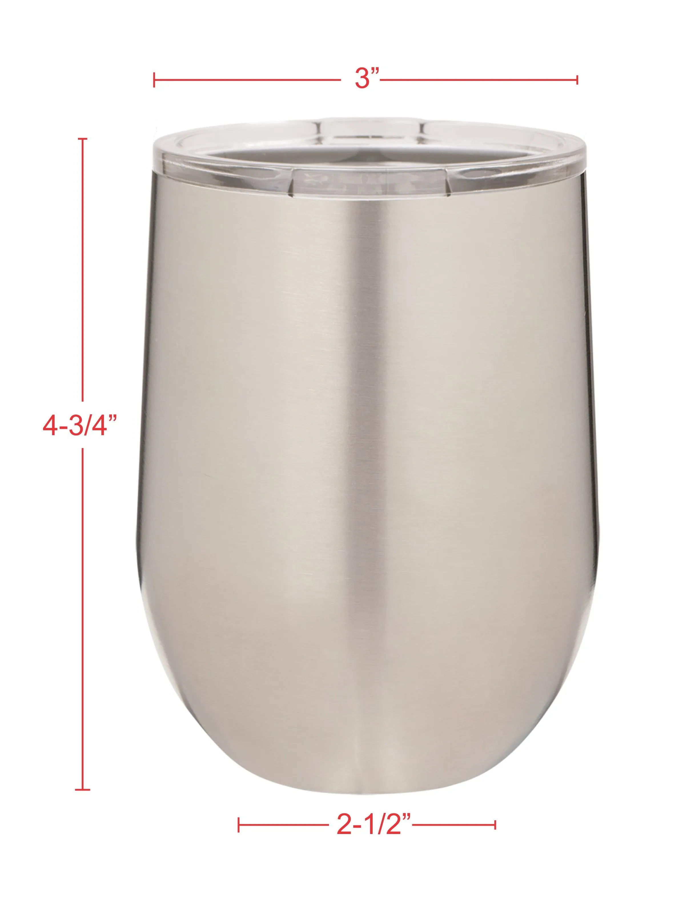 Teacher Insulated Stemless Wine Cup - 16 color options