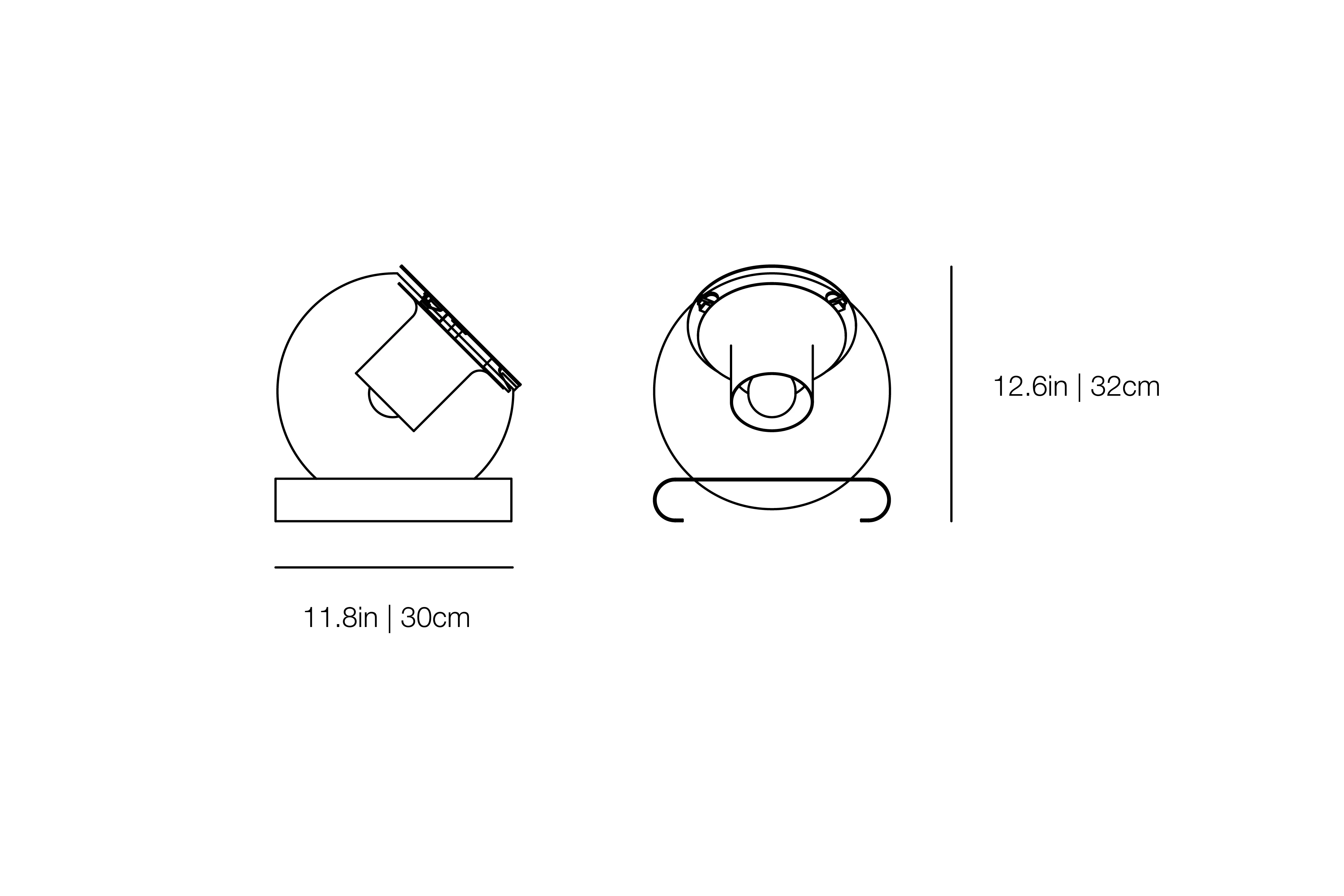 The Globe 228 - Table Lamp