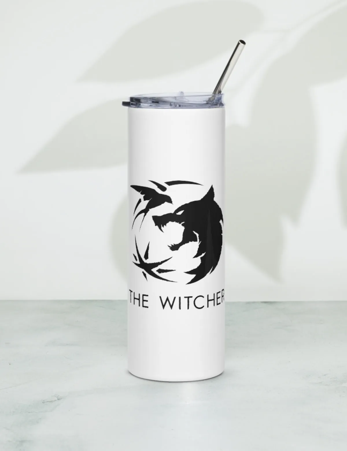 The Witcher Stainless Steel Tumbler [White]