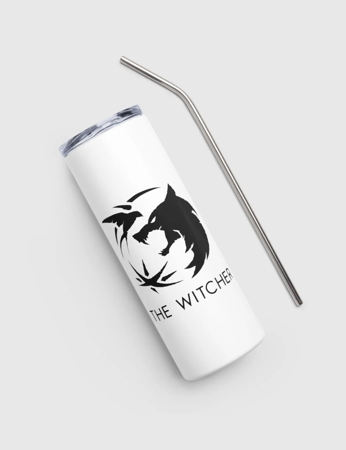 The Witcher Stainless Steel Tumbler [White]