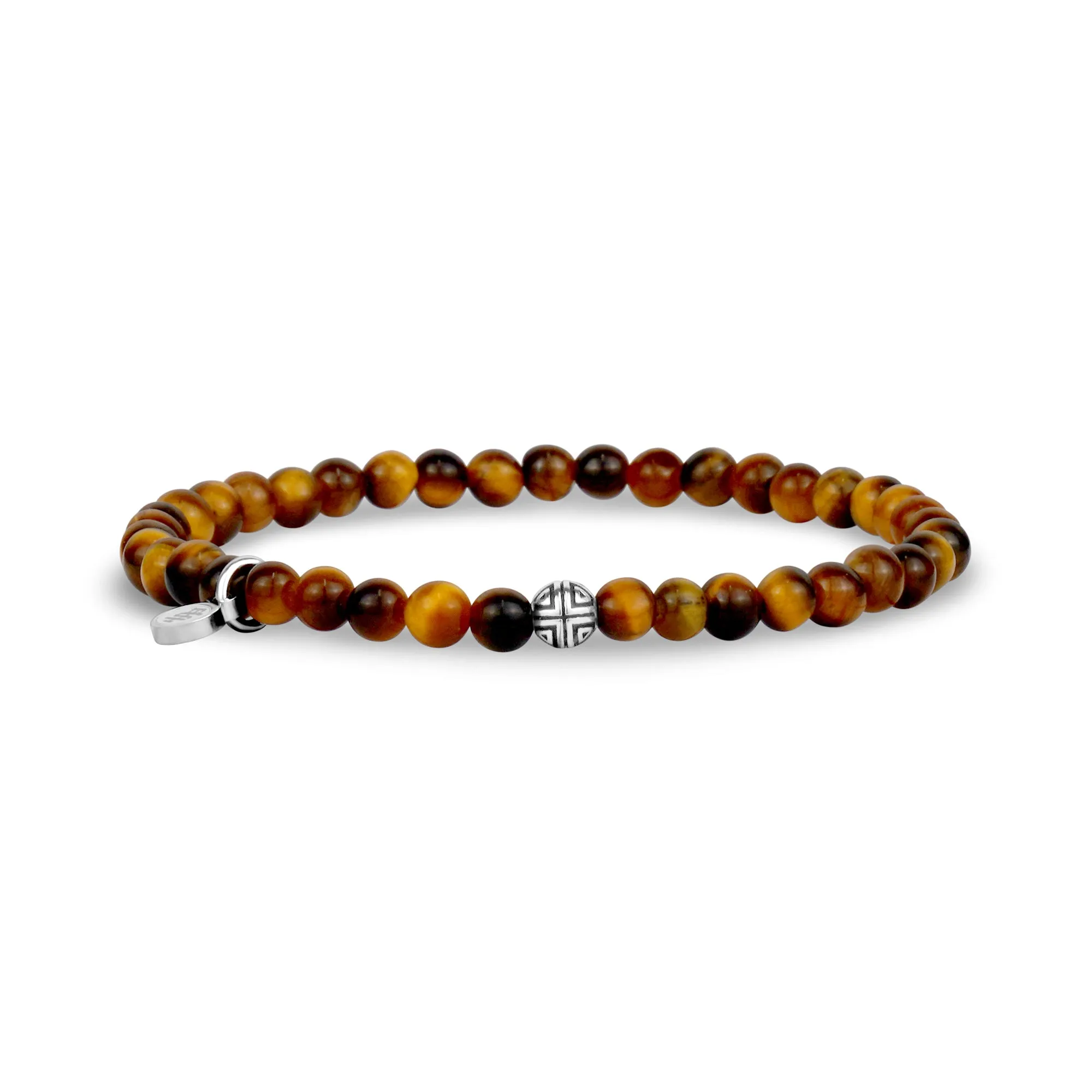 Tiger Eye Bead Bracelet | 4MM