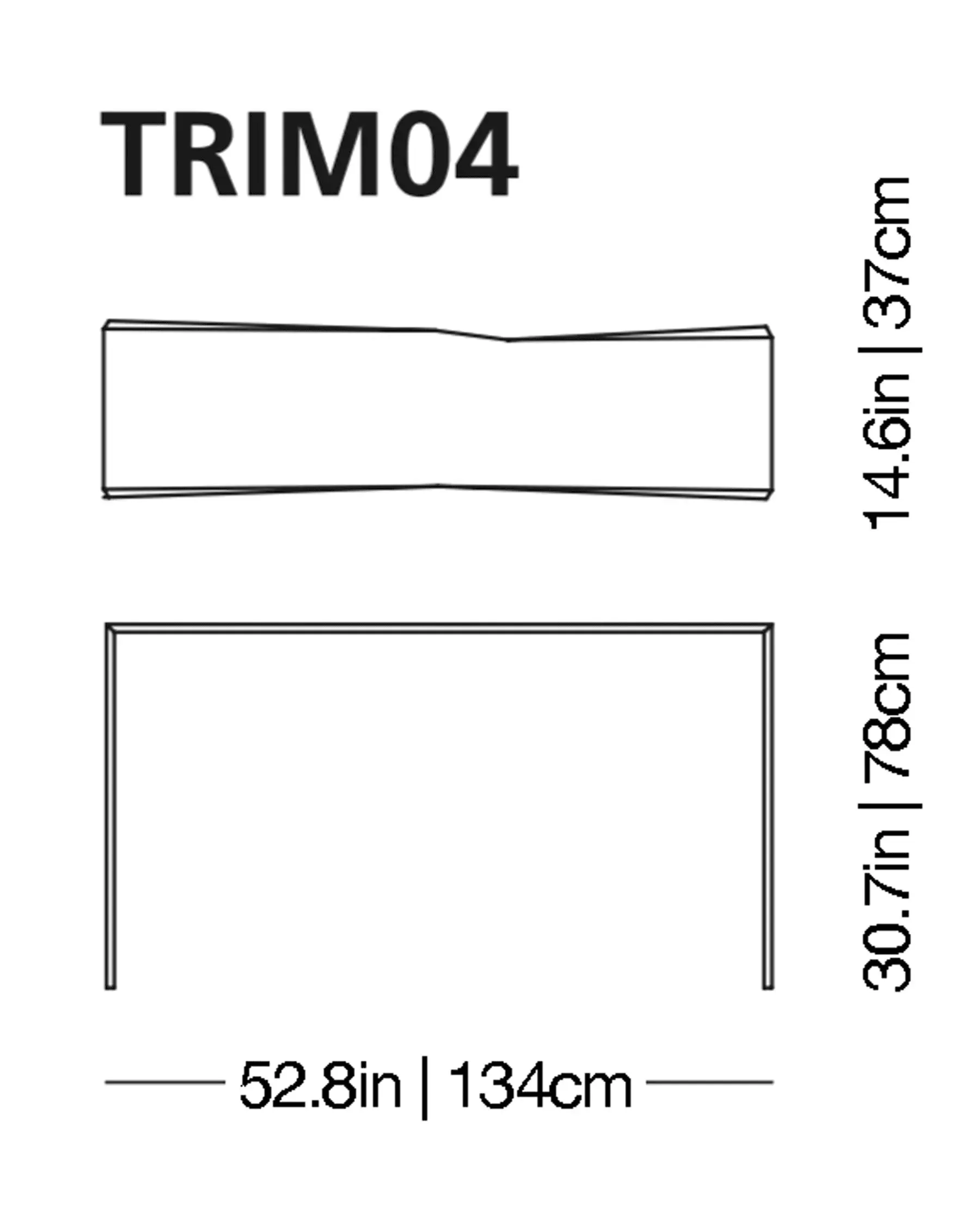 Trim Console Table