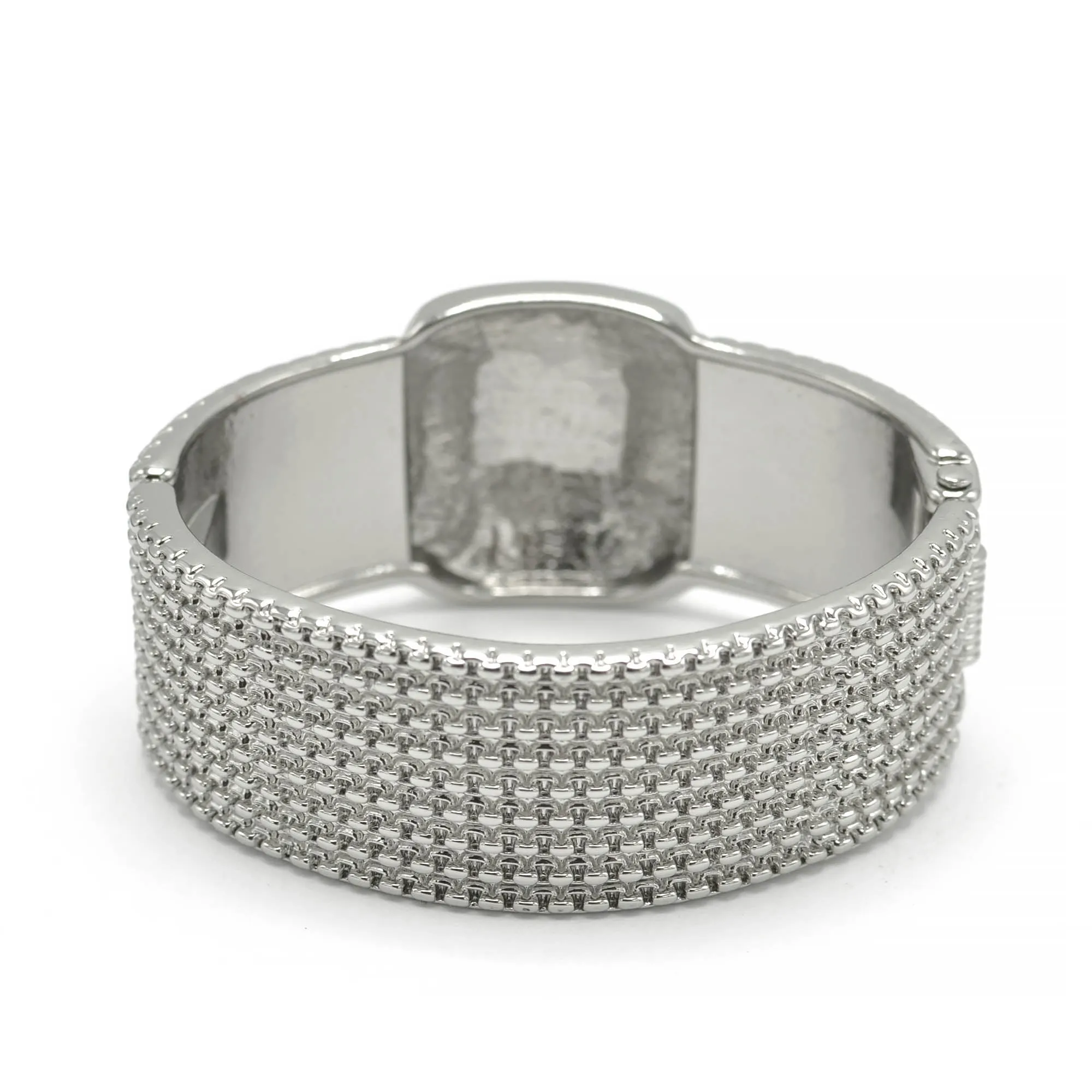 Two Tone Cable Bracelet #HB1979 (BF8)