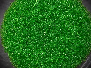 Vintage Venetian Seed Beads - 11/0 - Transparent Green