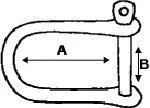 Wichard Wide Self Lock Shackle