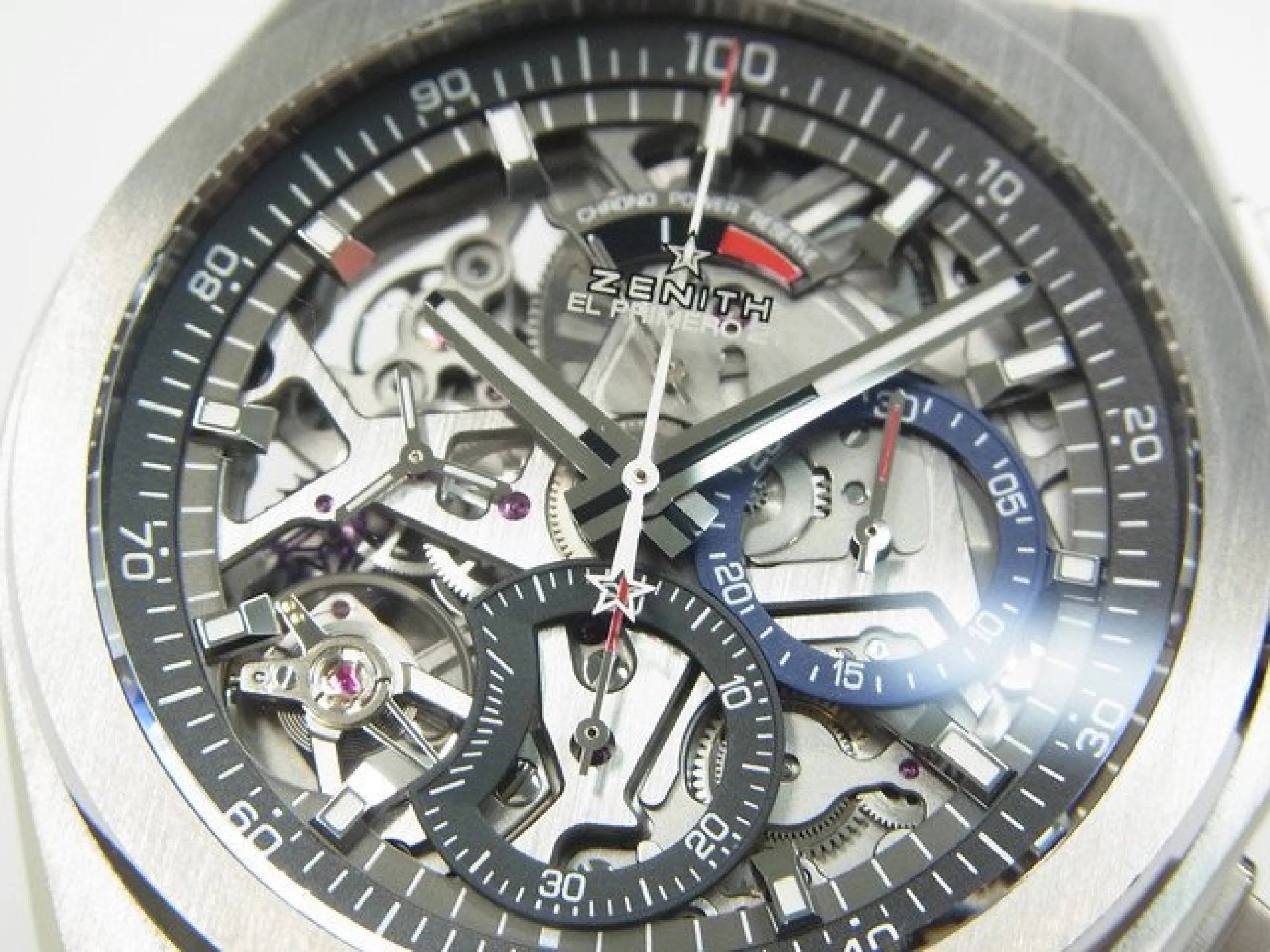 ZENITH Defy El Primero 21 Titanium 95.9000.9004/78.M9000 Genuine goods Mens 184800968