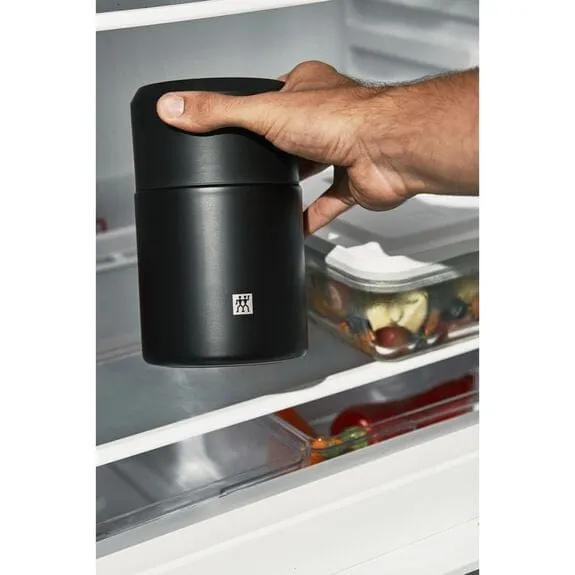 Zwilling Thermo 700ml Stainless Steel Food Jar Black ZW39500-510