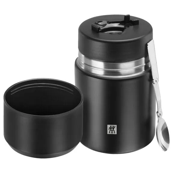 Zwilling Thermo 700ml Stainless Steel Food Jar Black ZW39500-510